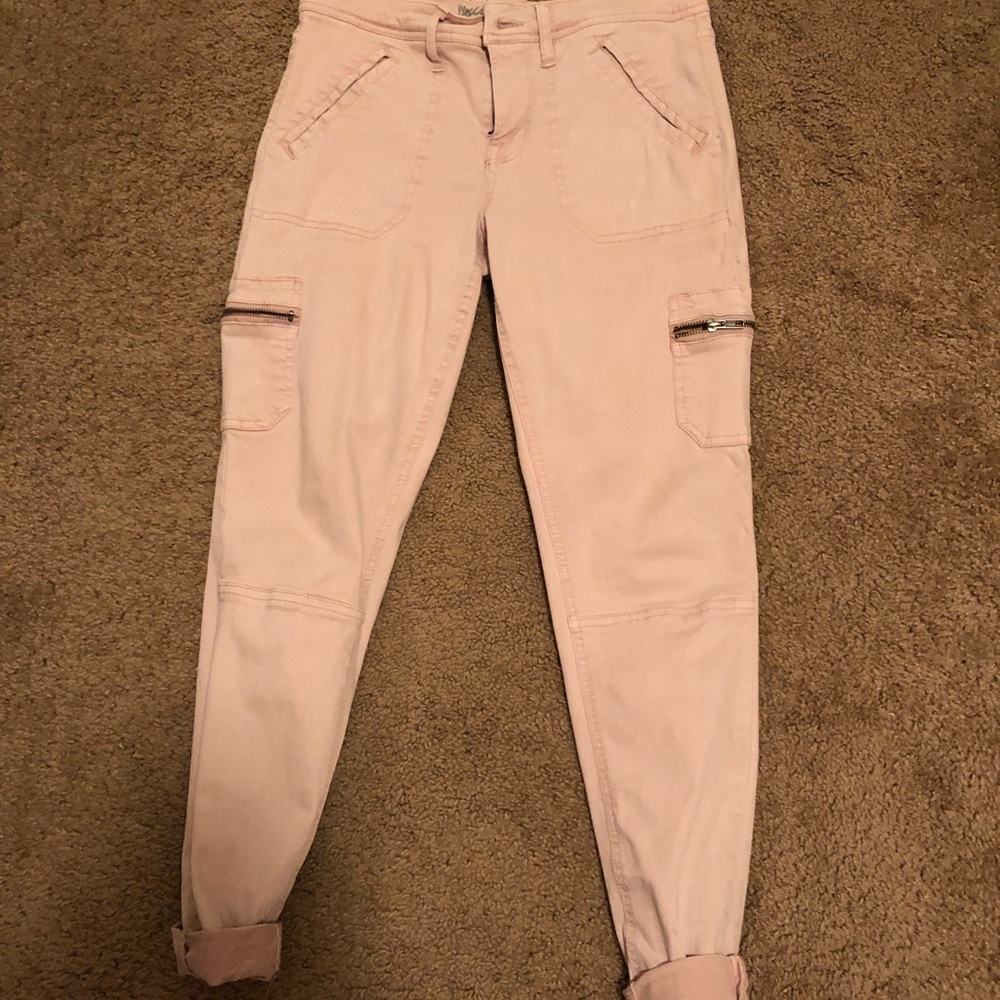 Pink jeans
